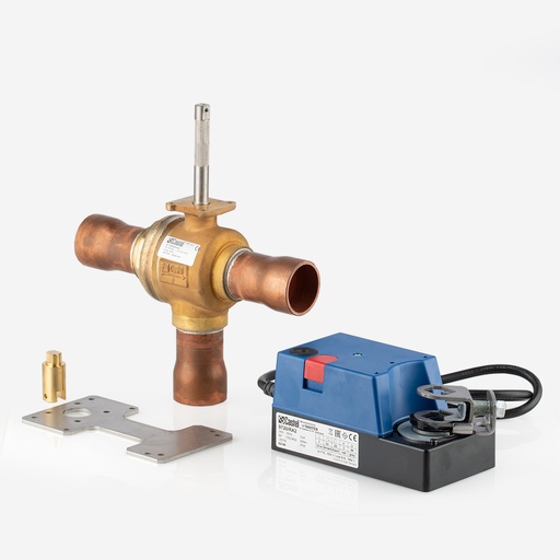 [D03231067] 3-way ball valve with actuator   6697EM/13A2 24V (0-10V) 1 5/8"  
