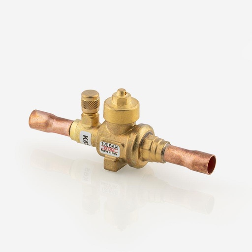 [D03251020] Ball valve ODS 12mm CO2 K65 REF1.1.S.A.012.K65 + schrader   