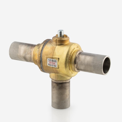 [D03251029] 3-Way ball valve 42mm CO2 REF1.1.N.F.042.MP120 120bar