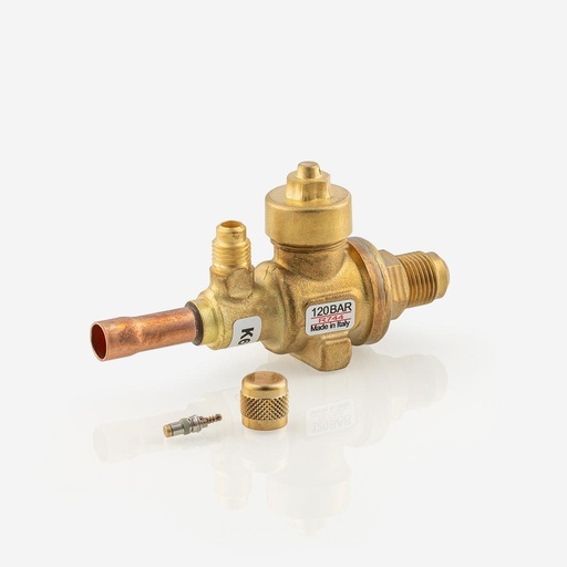 [D03251099] Palloventtiili FE 10mm-ODS CO2 REF1.1.S.A.010.1.120 120bar+hy. 
