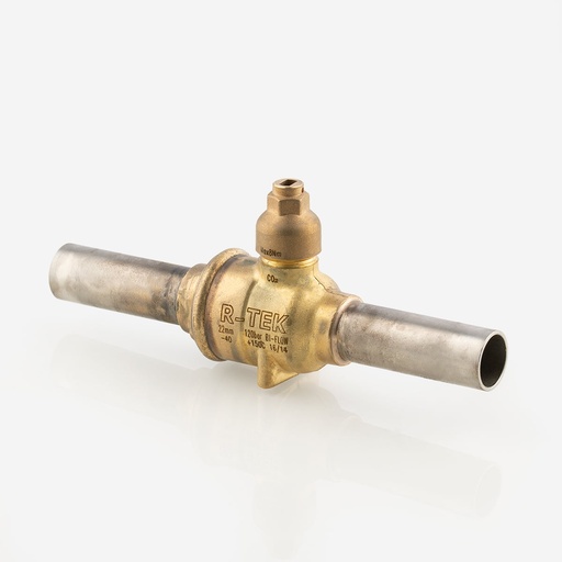 [D03251115] Ball valve ODS 22mm 60101781702 CO2 120bar
