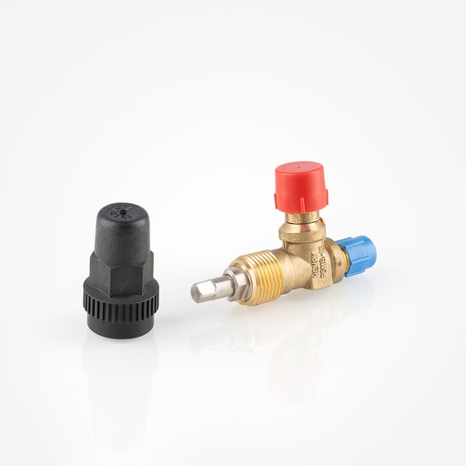[D07011023] Sulkuventtiili öljynannostelijan S-9106EH 1/4"SAE-M/F