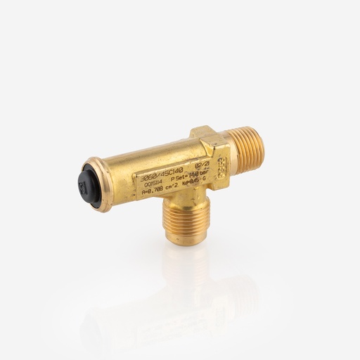 [D15011002] Varoventtiili 1/2"-NPT 5/8"-SAE 3060/45C14 14bar
