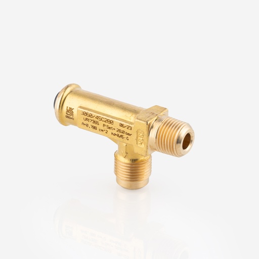 [D15011009] Safety valve 1/2"-NPT 5/8"-SAE   3070/54C28 28bar