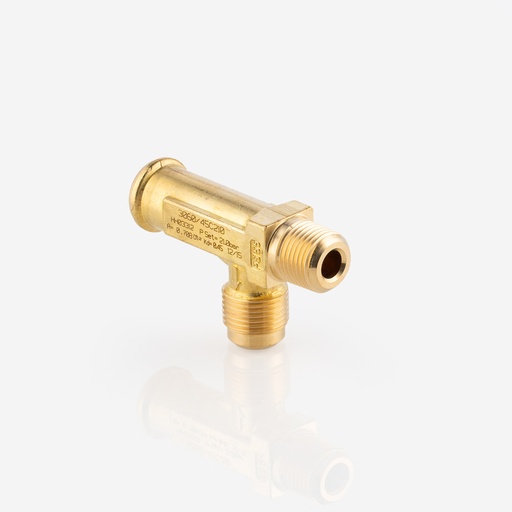 [D15011035] Varoventtiili 1/2"-NPT 5/8"-SAE 3060/45C21 21bar