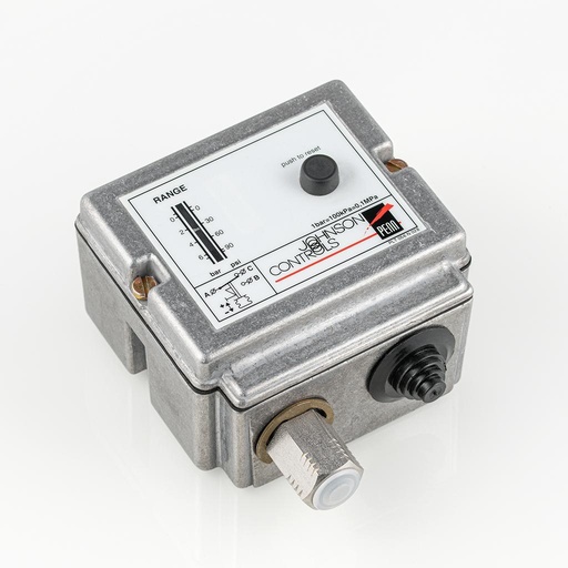 [E02021007] Pressure switch ammonia Johnson Controls P77BCA-9700 (-0.5 - 7 bar) manual