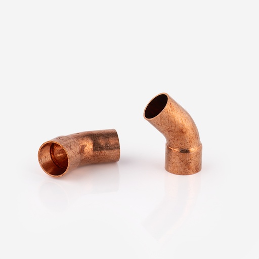 [F04031214] Street elbow 45°  - G-size RG5040 28mm