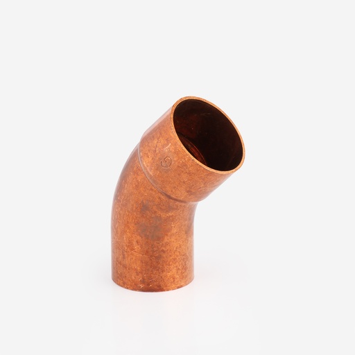 [F04031277] Street bend 45° M/F RG5040 54mm 3.1 Certicificate