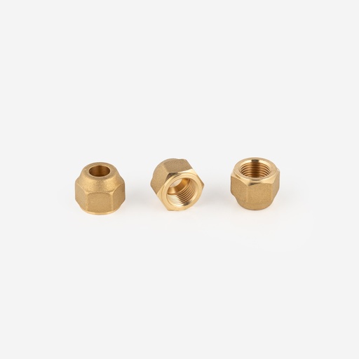 [F05011011] SAE flare nuts 3/8" 10mm 7030/3M10