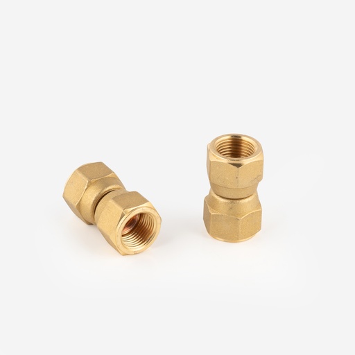 [F05011015] SAE flare twin nut 1/2" 7050/4  (US4-8)