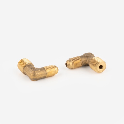 [F05011033] SAE flare/NPT elbow 7220/2 SAE 1/4" X NPT1/4"