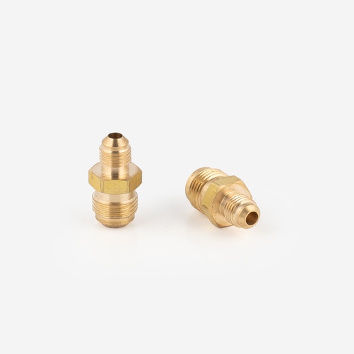 [F05021008] Reducing union SAE 3/8"M x 1/4"M