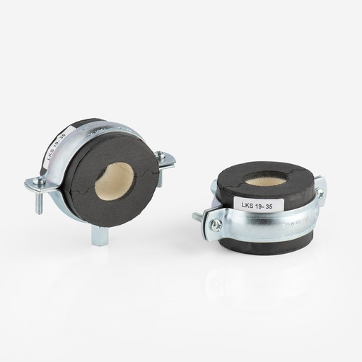 [F07031052] Refrigeration pipe clamp 19x35mm