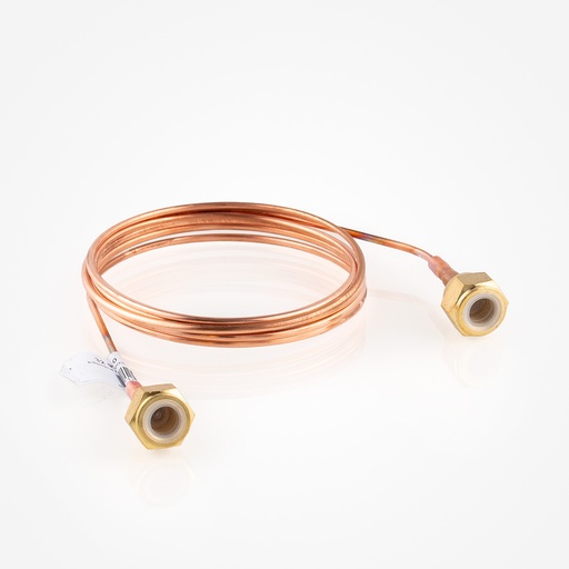 [F12091000] Copper capillary tube 1/4" 1,5m, without depressor