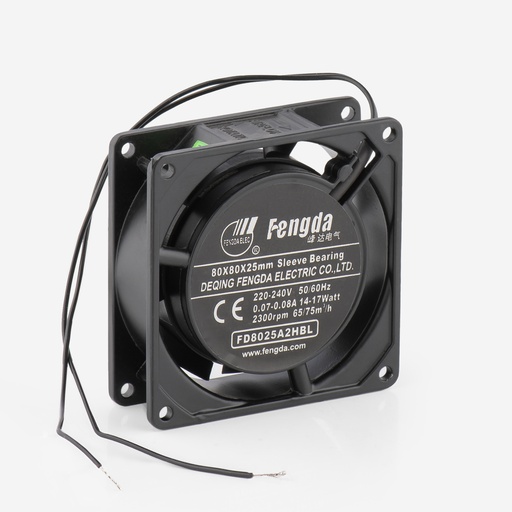 [G02061002] Aksiaalipuhallin 230V 2600rpm 80x80x25mm