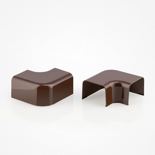 [K03011027] Canal flat bend 90° 80x60 brown 9806-115-60 (10)