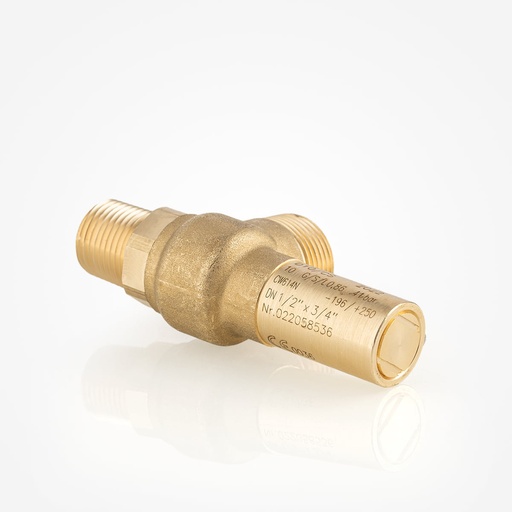 [D15031014] Varoventtiili D10/CS 1/2"NPT - 3/4"G 41bar
