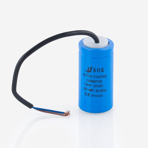 [A01491009] Capacitor TC 544 140µF, 25cm cable
