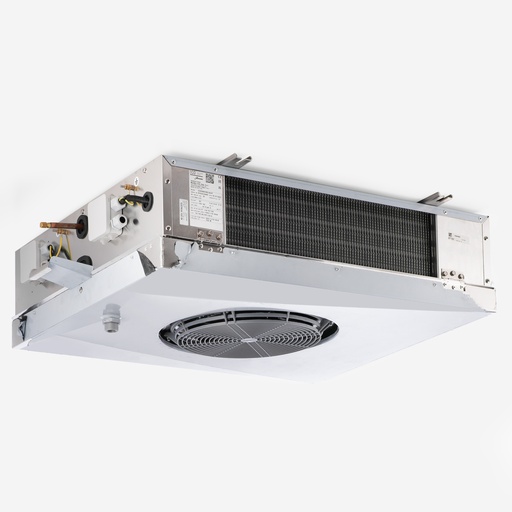 [C02071009] Höyrystin Modine CGD311E7 7mm 1,60kW -10°C/dt10 CO2 sähkösulatus eristetty tippa-allas 2-suuntaan puhaltava