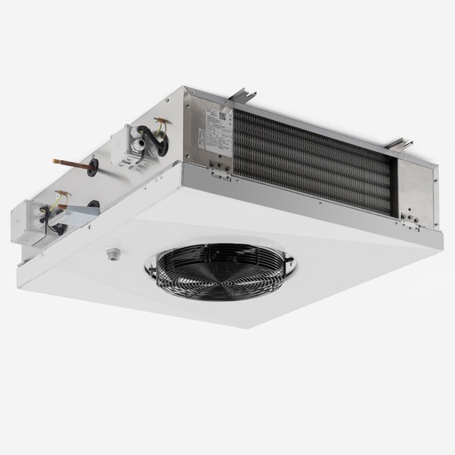[C02071010] Höyrystin Modine CGD361A7 7mm 3,30kW -25°C/dt7 CO2 sähkösulatus eristetty tippa-allas 2-suuntaan puhaltava