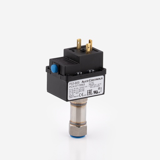 [E02031011] Pressure switch PS3-B6S 27,3 bar, manual, 1/4" (0715563)