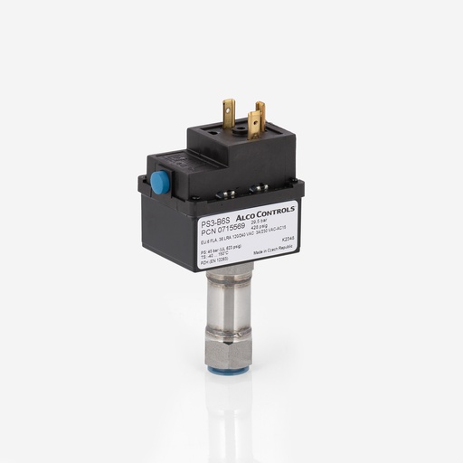 [E02031012] Painekytkin Alco PS3-B6S 29,5 bar, manual, 1/4" (0715569)