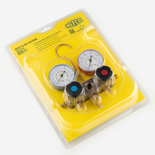 [J02031063] Mittarisarja Refco 2-tie BM2-8-DS-R448A R448A, R449A, R452A