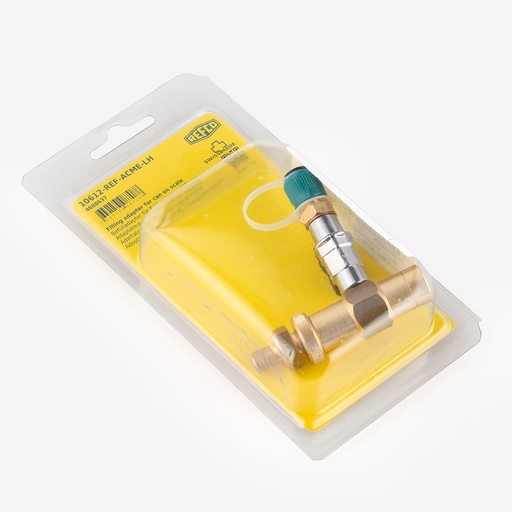 [J02031068] Vaakaan asennettava täyttöyhde Refco 10612-REF-ACME-LH R290 (4688637)