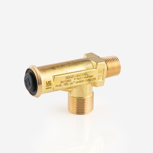 [D15011055] Safety valve 1/2"-NPT 5/8"-SAE  