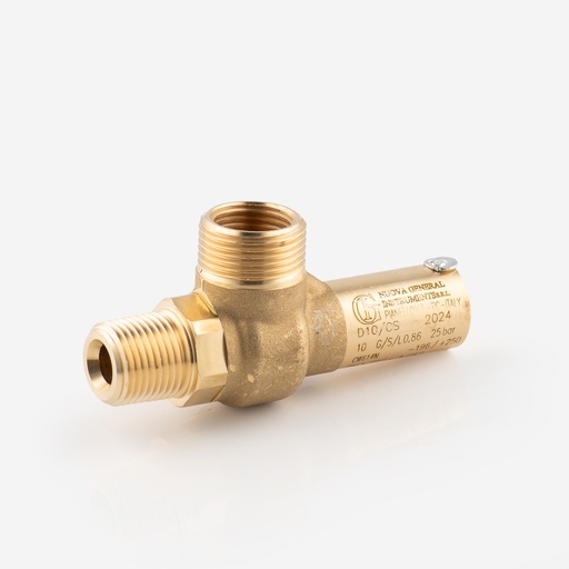 [D15031037] Varoventtiili D10/CS 1/2"NPT - 3/4"G 25bar