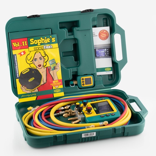 [J02031070] Mittarisarja digitaalinen Refco 4-tie REFMATE-4-CA-WTC-V  (4688132)