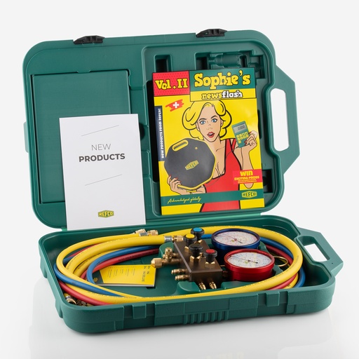 [J02031072] Manifold Refco 4-way R448A,R449A,R452A (4687832)