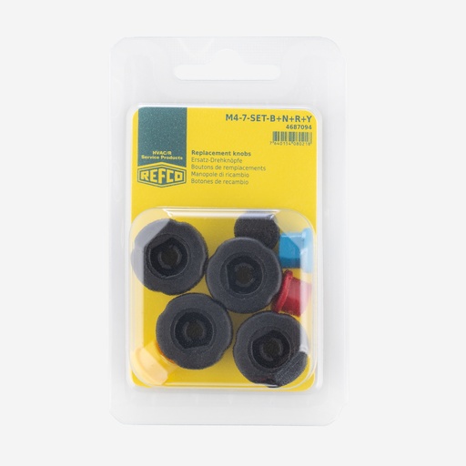 [J02431019] Refco manifold knob set 4pc -4687094
