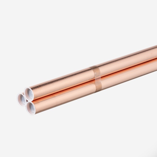 [F03010020] Copper Tube, 35mm x 1,5mm x 5m, Green Standard, MWP 50bar