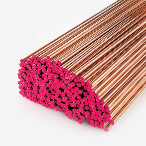 [F03250011] Copper Tube, 7/8"(22,22) x 2,20mm x4m, Green 120 bars, MWP 123bar