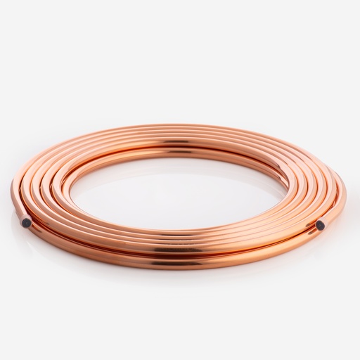 [F01010010] Kupariputkikieppi JL, 5/8" (15,87) x 1,0mm x 15m, Green Standard, MWP 80bar
