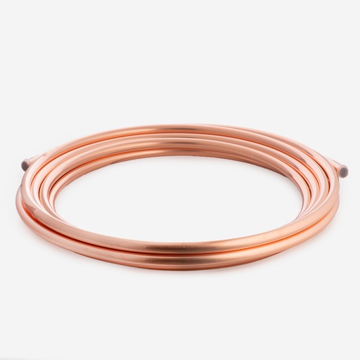 [F01010012] Copper Tube Coil,7/8" (22,22) x 1,0mm x 15m, Green Standard, MWP 53bar