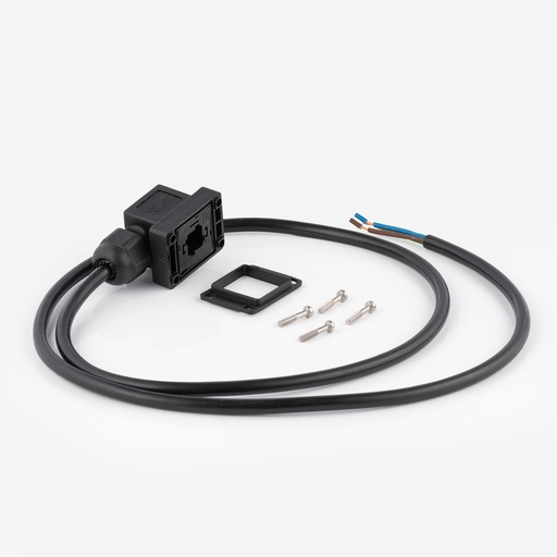 [D11500038] Castel coil connector 9155/R02 1m cable