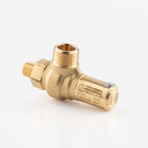[D15030075] Varoventtiili D7/CS 1/4"NPT - 1/2"G 29bar