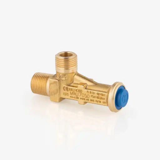 [D15010643] Safety Valve polyhedra 3061/4C600 1/2"NPT x G1/2" Pset=60,0bar