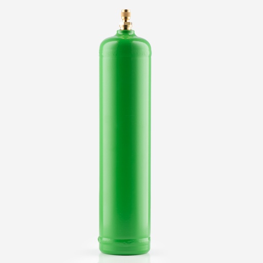 [H01020040] Kylmäaineen näytepullo 1/4" SAE TRB90RNG/FVR1/4, vihreä