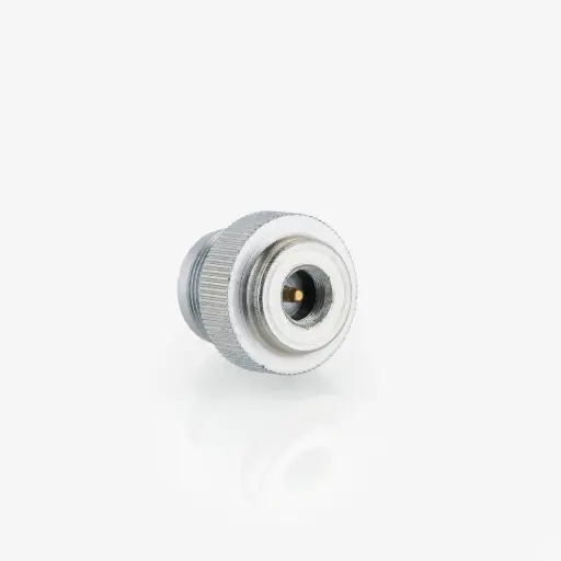 [J07010019] B-Adapteri - 7/16" EU thread to CGA 600 US thread cylinder adapter, Maxiflame